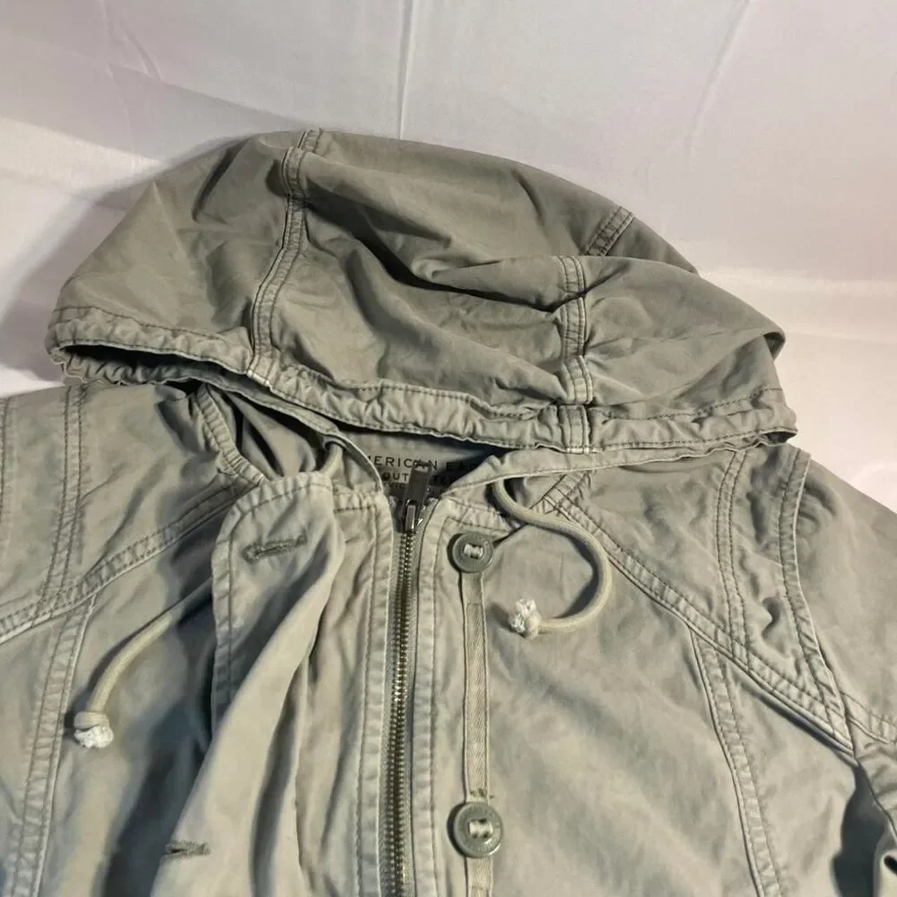 American-eagle-outfitters Women's Green and Khaki Jacket XS - Picture 2 of 6